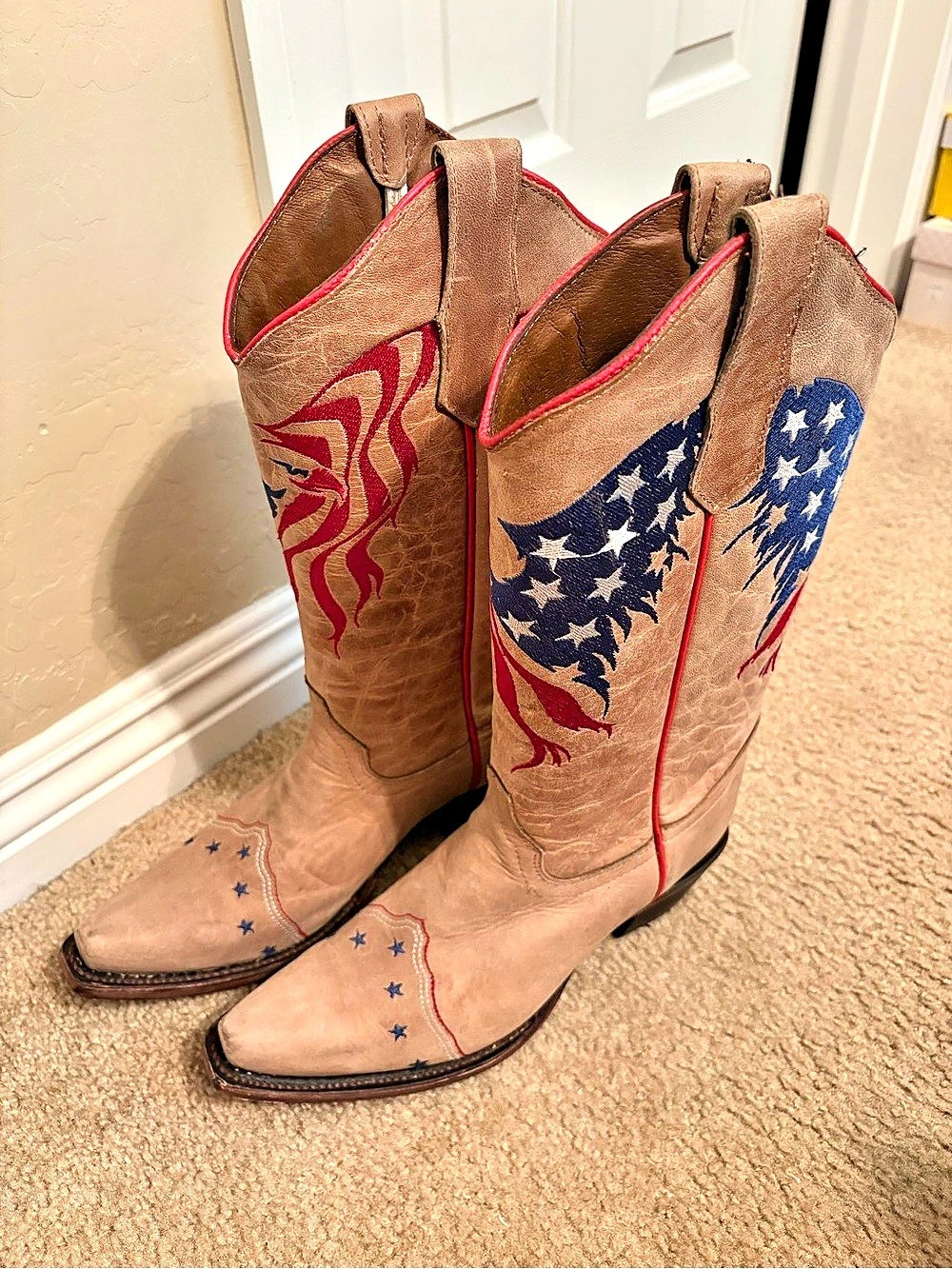 Circle G Women’s Western Eagle Boots 8.5 NWT